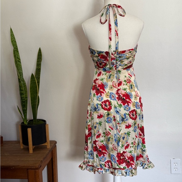 Betsey Johnson Silk Y2K Vintage Dress Babydoll Ruffle - Picture 5 of 7